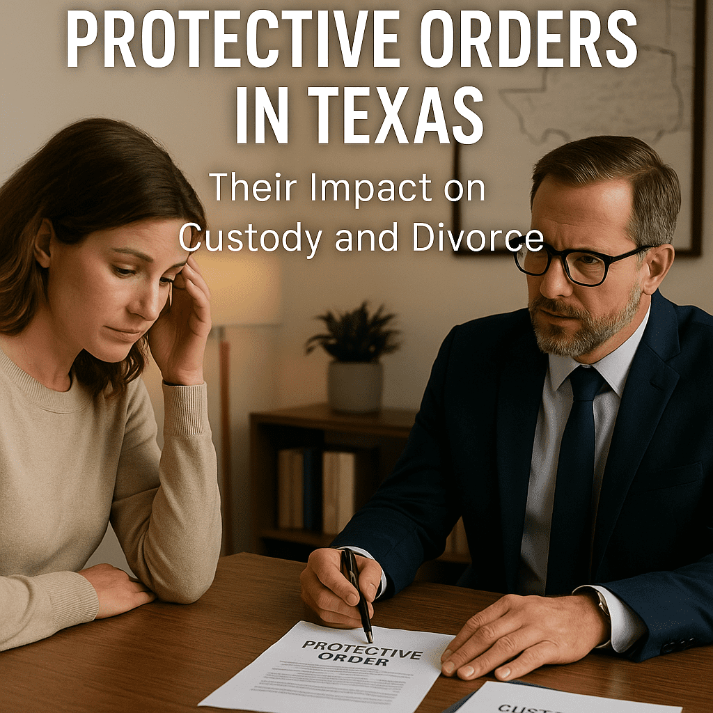 Protective orders in Texas – impact on custody and divorce