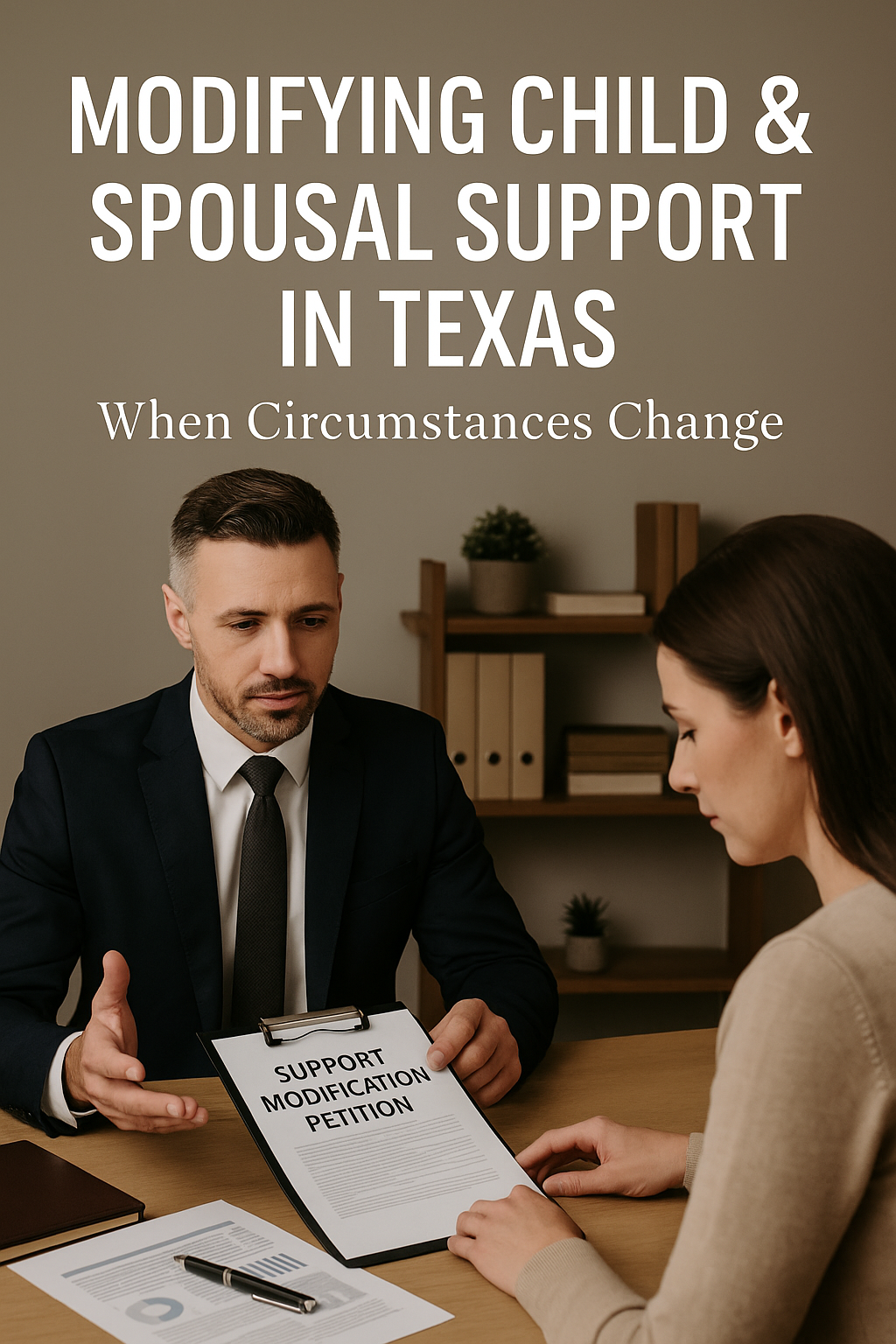 When Circumstances Change: Modifying Child Support & Spousal Support in Texas