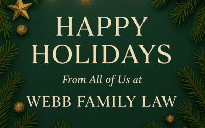 Happy Holidays from Webb Family Law