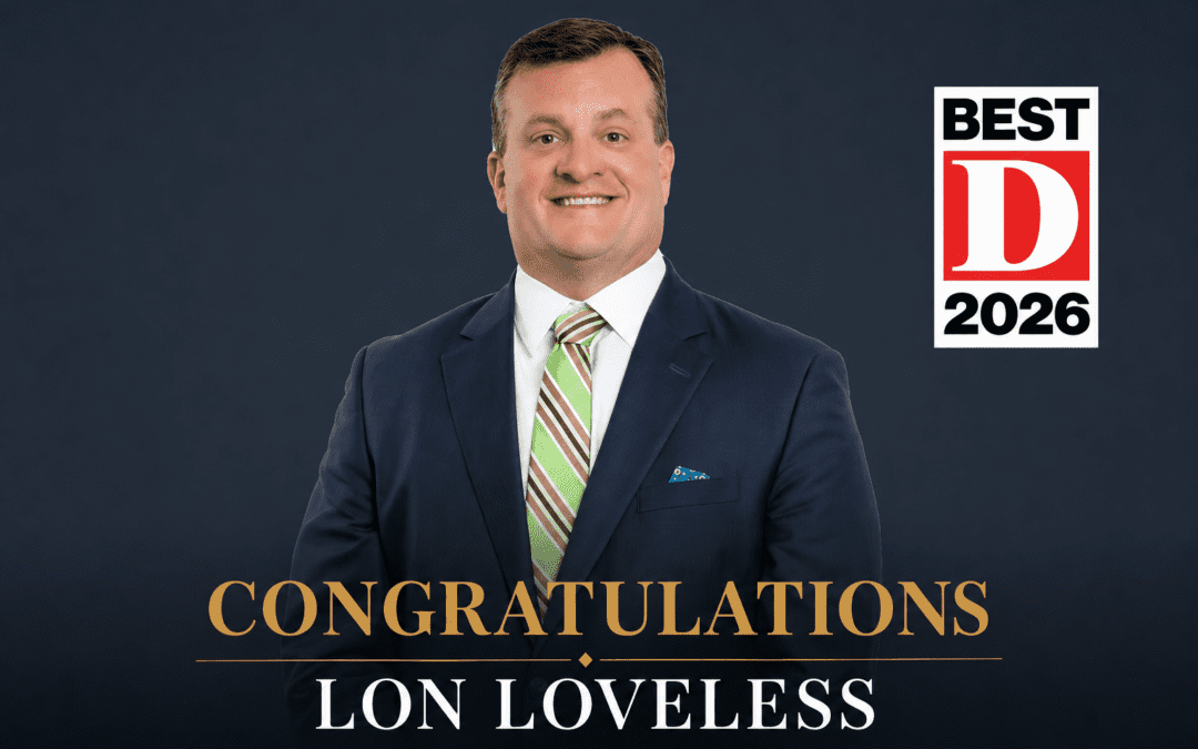 Lon Loveless Named to D Magazine’s Best Lawyers in Dallas