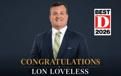 Lon Loveless Named to D Magazine’s Best Lawyers in Dallas