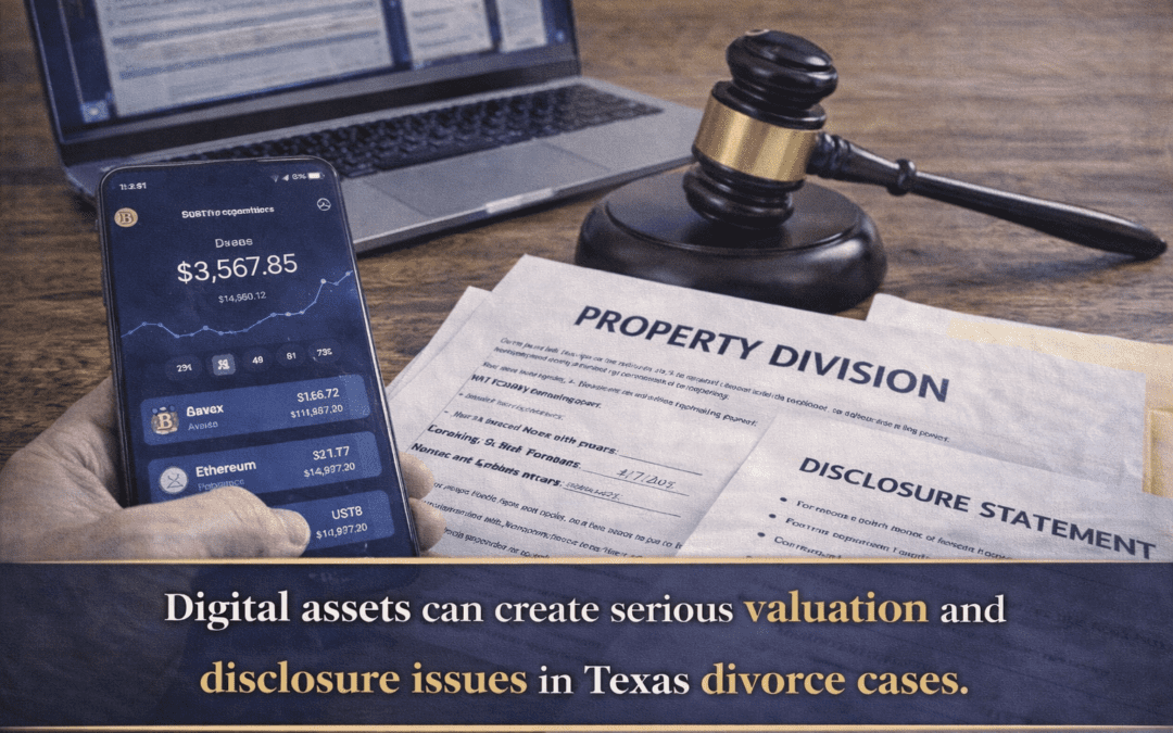 Texas Divorce Cryptocurrency Assets: What to Know