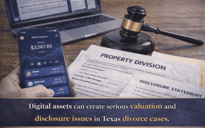 Texas Divorce Cryptocurrency Assets: What to Know