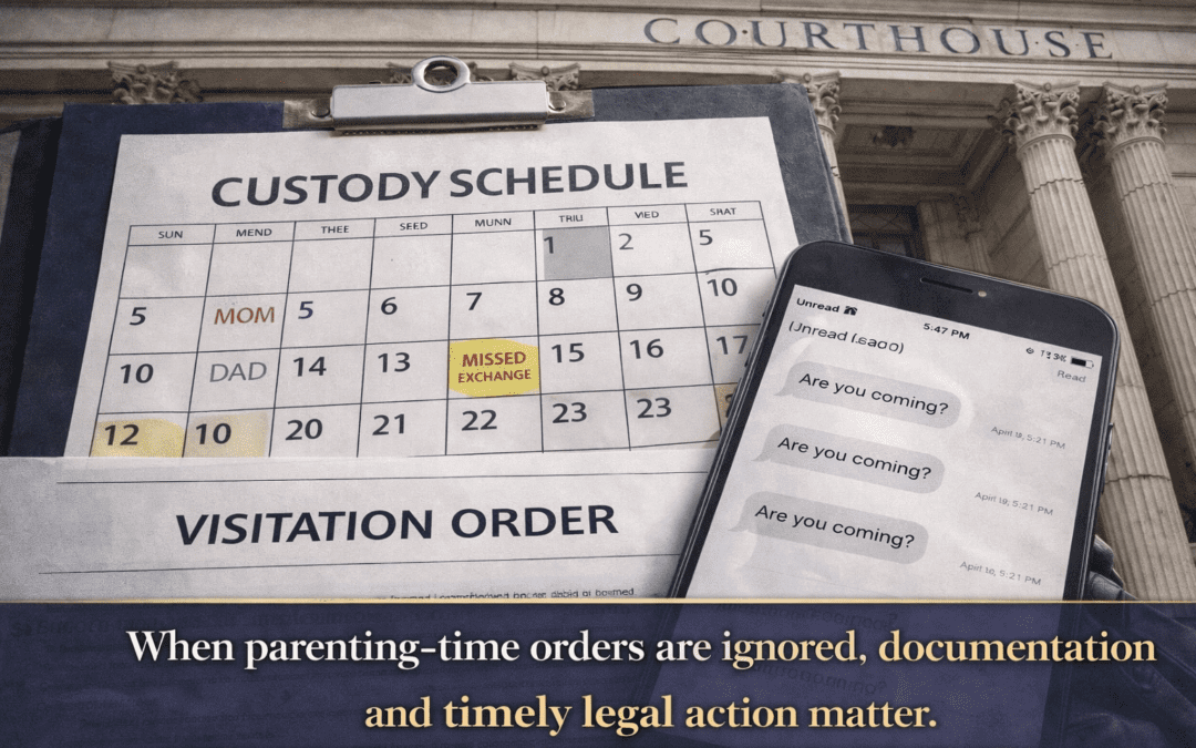 Texas Visitation Order Enforcement: Parent Guide