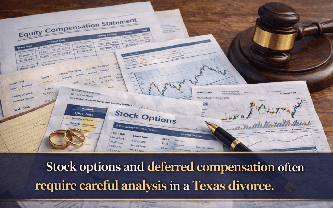 Texas Divorce Stock Options: What to Know