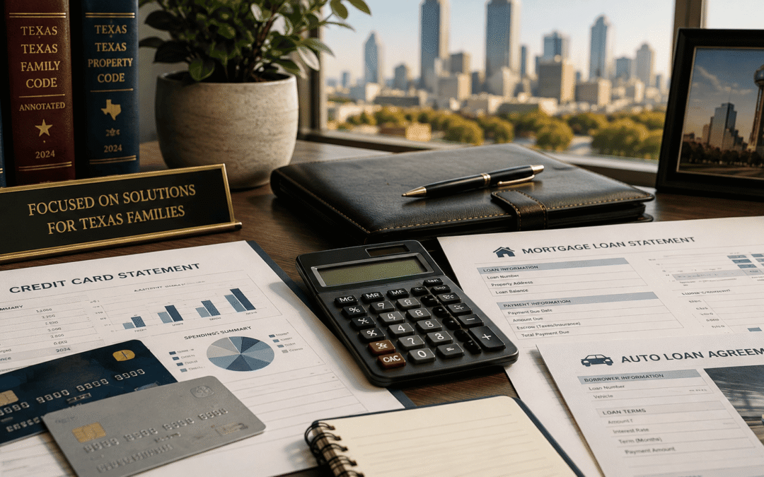 Credit Cards, Loans, and Debt in a Texas Divorce: Who Pays What?